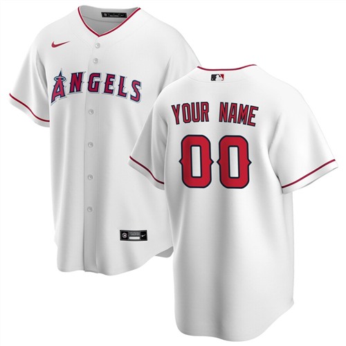 Men's Los Angeles Angels Customized Stitched MLB Jersey
